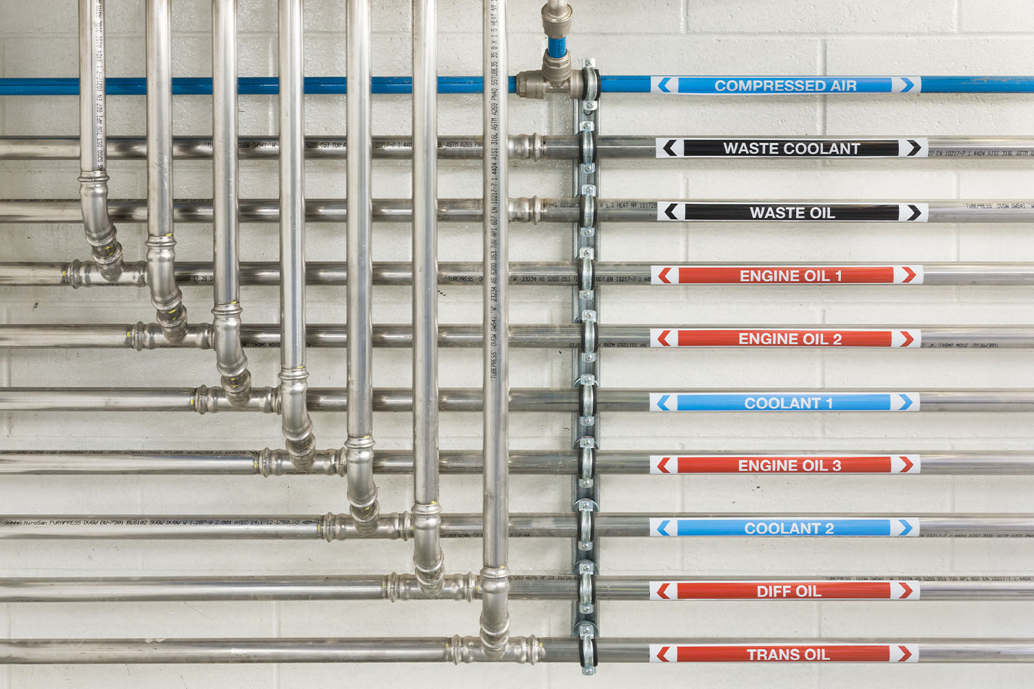 WFI Gallery Pipework Systems